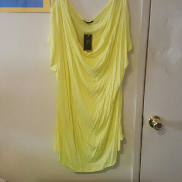 jonathan martin Tops - 2/$15 Bright Yellow Blouse NWT