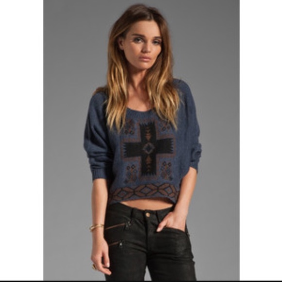 Obey hi-low sweater