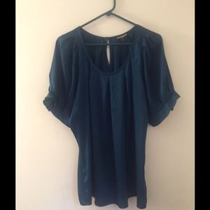 Express green blouse