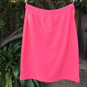 Vintage Coral Skirt.