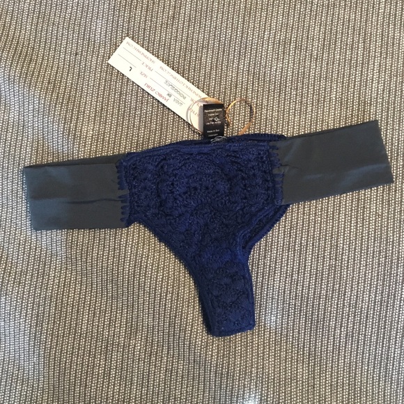 💟SOLD💟 Indah Saba Bikini Bottom - Size L - Slate