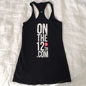 Lululemon CRB with local screen printing on back
