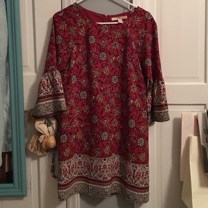 Forever 21 Contemporary Floral Shift Dress