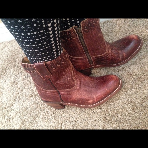 bed stu cobbler series ankle boots