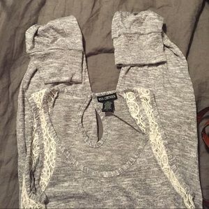 Adorable Gray Jumpsuit size L