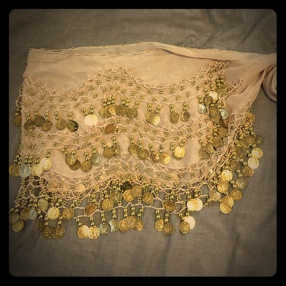 Belly dancing skirt