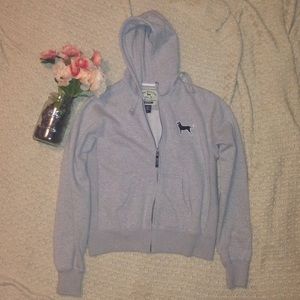 The Black Dog Zip up Sweatshirt