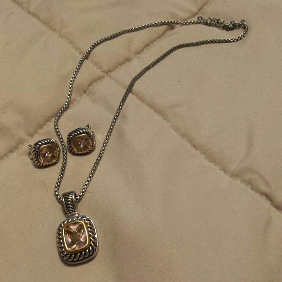 Necklace and Earrings Set