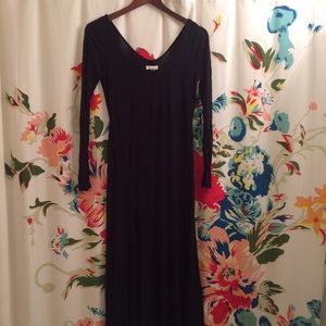 Silence and Noise black maxi dress