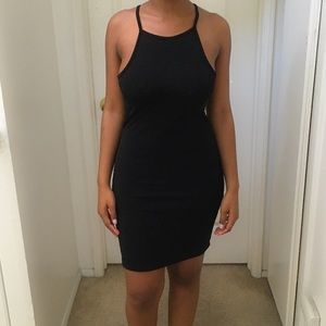 Mini Ribbed Tank Dress