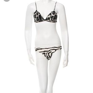 Zimmerman Cheetah and Zebra two piece