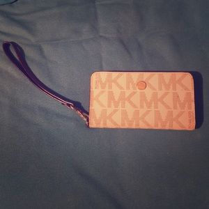 Michael Kors phone wristlet