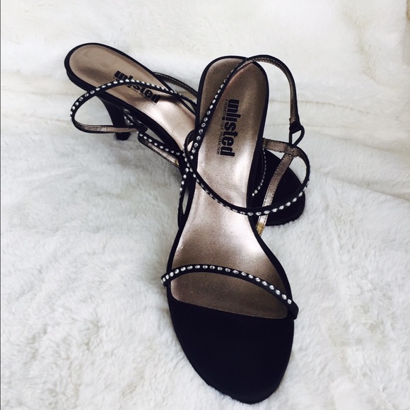 Unlisted by Kenneth Cole Sexy Rhinestones Heels. - Picture 4 of 4