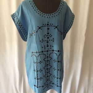 Plenty by Tracey Reese tunic shift dress size m