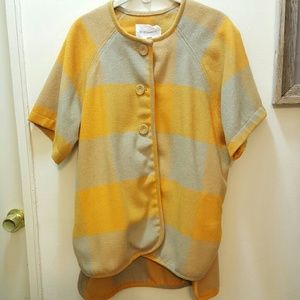 Bcbgeneration Yellow striped coat