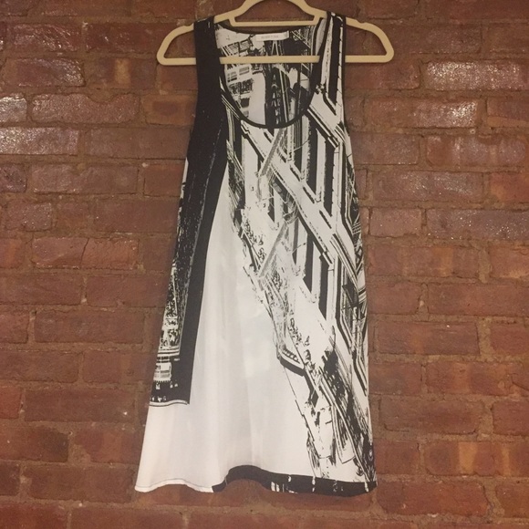 MINKPINK city print dress XS