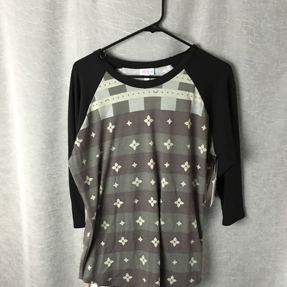 BNWT LuLaRoe grey/black Randy