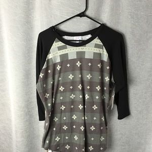 BNWT LuLaRoe grey/black Randy