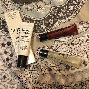 PHILOSOPHY Lip Shine & Eye and Lip Firming Cream