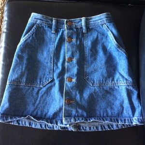 Jean skirt