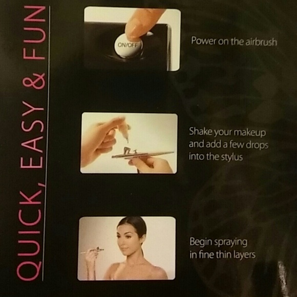 Luminess Air System With 6 Bottles of make up