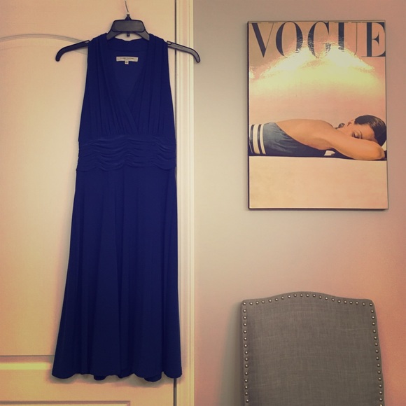 Blue party dress
