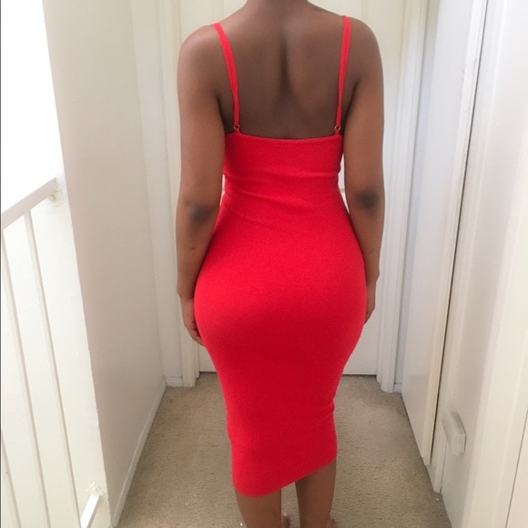 Micro Rib Tank Dress - Picture 2 of 4