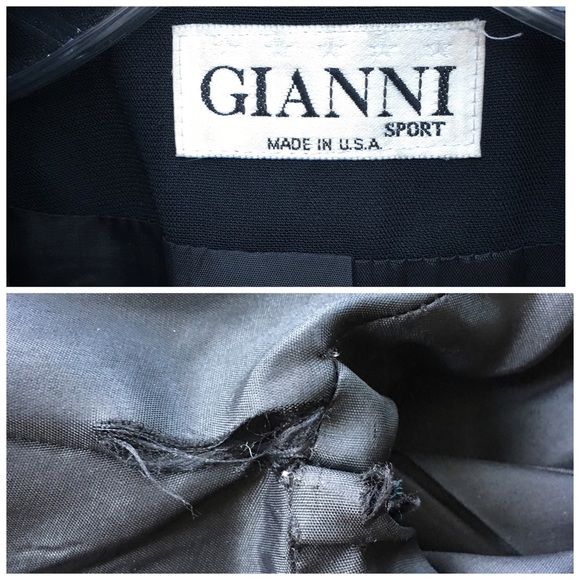 Gianni black jacket with bell sleeves - Picture 4 of 5