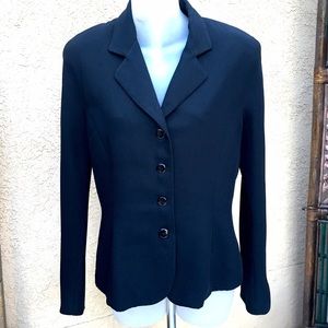 Gianni black jacket with bell sleeves
