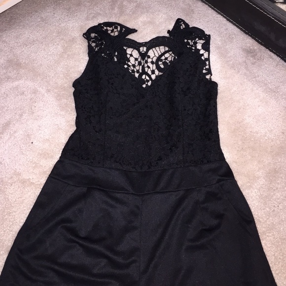 Nuovo styles black lace romper - Picture 2 of 2
