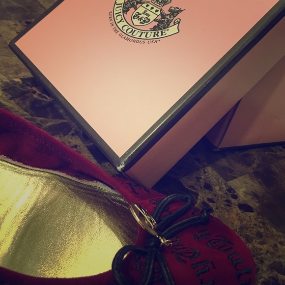 Juicy Couture Red Flats