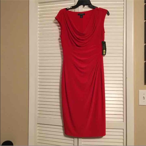 Ralph Lauren red dress