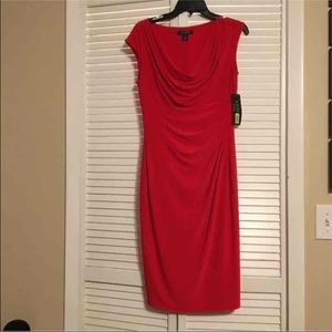 Ralph Lauren red dress
