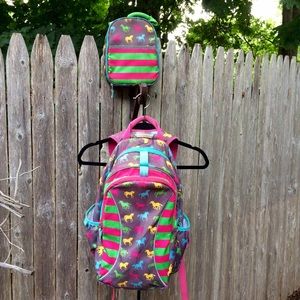 Garnet Hill big kids backpack &lunch