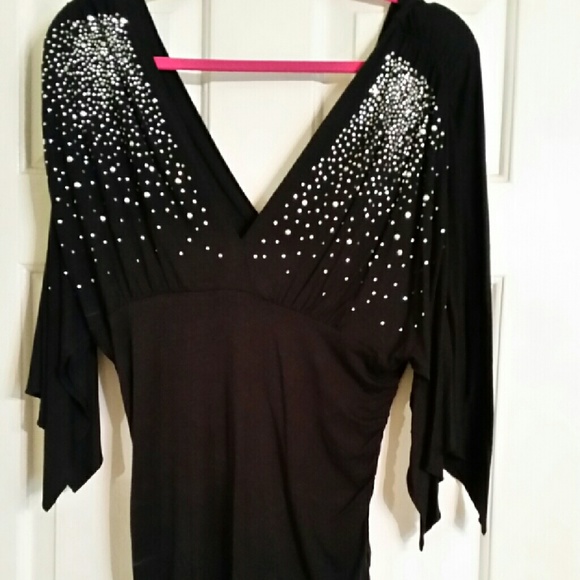 Beautiful SEXY Black Blouse