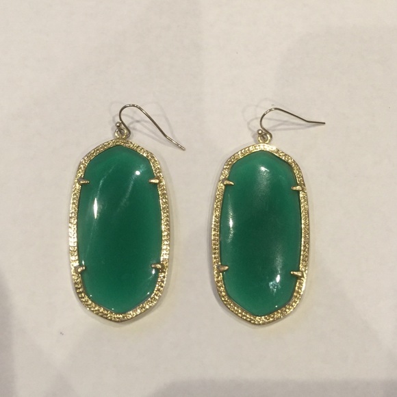 Kendra emerald Danielle earrings