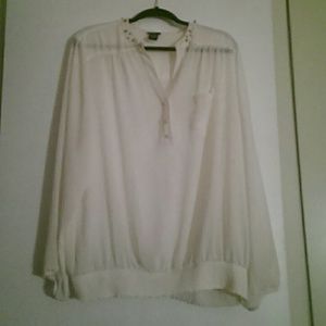 Size 2 torrid chiffon blouse