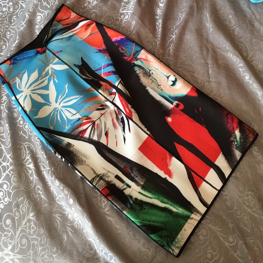 Clover Canyon Floral Midi Skirt - Picture 5 of 8