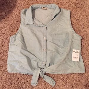 Demon style crop top