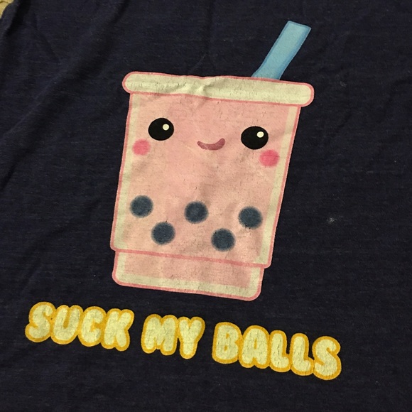 Bubble tee graphic tank