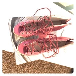 Jeffrey Campbell lace ups!