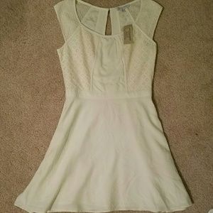 Cream American Eagle Dress