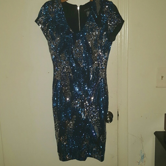 Worn Once Women's Cache Sequin Dress Size M