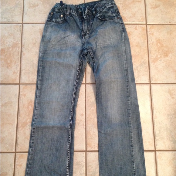 Boys Jeans Helix Flypaper size 16 slim boot cut.
