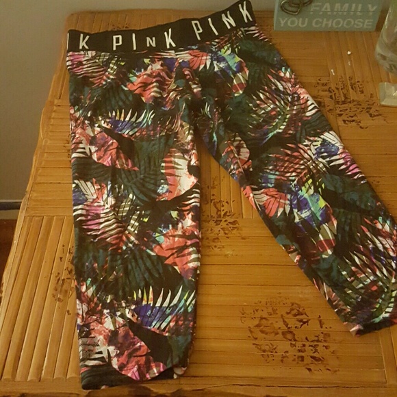 PINK  yoga tights