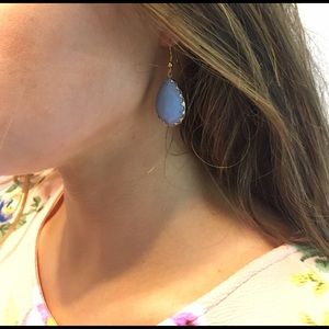 Vintage Periwinkle Earrings