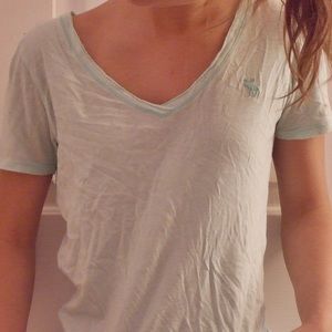 Light blue vneck