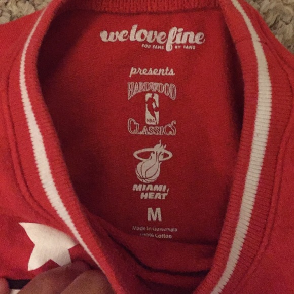 Miami Heat crew neck sweater size M - Picture 3 of 4