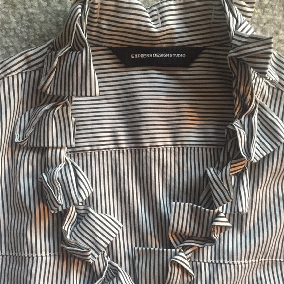 Striped button-down shirt - Picture 2 of 2