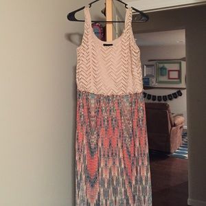 Floor length maxi with 1.5 inch strap